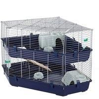 Little Friends Indoor Double Corner Cage Rabbit and Guinea Pig