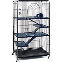 Large Tall Rat Ferret Chinchilla Cage White 140cm With Accessories - Blenheim