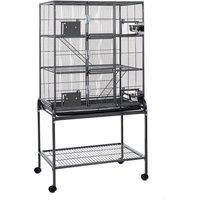 Little Friends Triple Metal Rat Chinchilla Ferret Cage on Stand