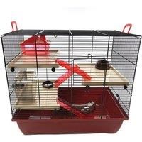 New Hamster Cage Large For Dwarf Syrian With Accessories Tubes - The Grand
