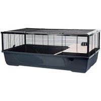 Rat Hamster Pet Animal Cage Home Single Tier Grosvenor XL - 100 x 54 x 39 Black