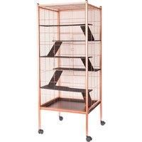 Copper Tall Chinchilla Small Animal Cage
