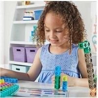 Learning Resources MathLink Cubes Early Maths Activity Set : Dino Time, Ages 5+