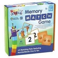 Learning Resources HM95399-UK Numberblocks Memory Match Game, One Size
