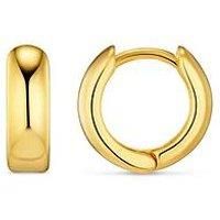 Orelia Mini Domed Huggie Hoops