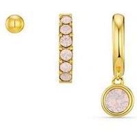 Orelia Swarovski Ear Party - Rose Water