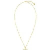Orelia Chunky T-Bar Mid Length Necklace