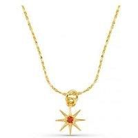 Orelia Birthstone Necklace -Gold