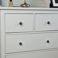 Pack of 6 Nicola Spring Resin Door Knobs