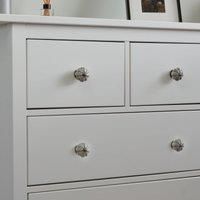 Pack of 6 Nicola Spring Floral Door Knobs