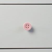 Ceramic Cabinet Knob Kitchen Bedroom Cupboard Door Drawer Handles Pink Button