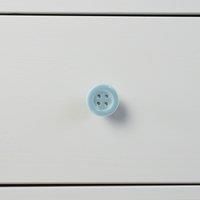 Ceramic Cabinet Knob Kitchen Bedroom Cupboard Door Drawer Handles Blue Button