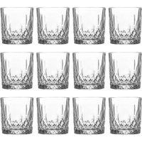 12x LAV Odin Whiskey Glasses Glass Scotch Rum Drinking Tumblers Set 330ml