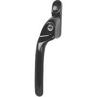 Fab & Fix LH Connoisseur Espagnolette Offset Window Handle Black (6408P)