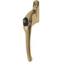 Fab & Fix RH Offset Connoisseur Espagnolette Window Handle Polished Gold (9090P)