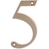 Fab & Fix Hardex Door Numeral Gold 5
