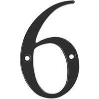Fab & Fix Hardex Door Numeral Matt Black 6, 9