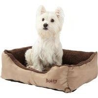 Bunty Deluxe Soft Washable Dog Pet Warm Basket Bed Cushion with Fleece Lining