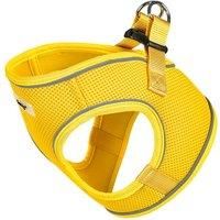 Voyage Dog Harness, X-Small - Anti Pull, Escape Proof Harness, Lightweight & Durable, Reflective Trim, Breathable Padded Mesh, Easy Fit, Lead Attachment - Extra Small, Yellow
