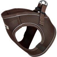 Bunty Voyage Dog Harness, Medium - Anti Pull, Escape Proof Harness, Lightweight & Durable, Reflective Trim, Breathable Padded Mesh, Easy Fit, Lead Attachment - Medium, Brown