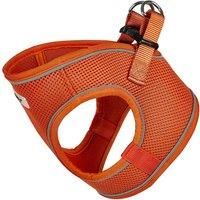 Bunty Voyage Dog Harness, Medium - Anti Pull, Escape Proof Harness, Lightweight & Durable, Reflective Trim, Breathable Padded Mesh, Easy Fit, Lead Attachment - Medium, Orange