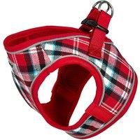 Bunty Voyage Dog Harness, Large - Anti Pull, Escape Proof Harness, Lightweight & Durable, Reflective Trim, Breathable Padded Mesh, Easy Fit, Lead Attachment - Large, Tartan