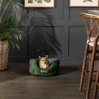Bunty Polar Dog Bed Soft Washable Fleece Fur Cushion Warm Luxury Oval Pet Basket