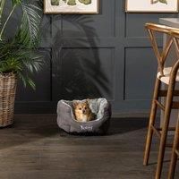 Bunty Polar Dog Bed Soft Washable Fleece Fur Cushion Warm Luxury Oval Pet Basket