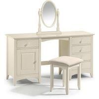 Cameo 5 Drawer Dressing Table, Stone