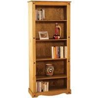Corona Pine Tall Bookcase Natural