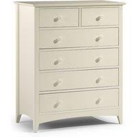 Cameo Stone White 6 Drawer Chest White