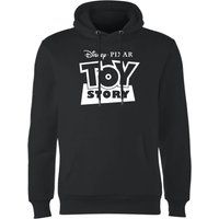 Toy Story Logo Outline Hoodie - Black - S - Black