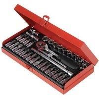 38 Piece Socket Wrench Set 1/4" Inch Drive Metric Slotted Trx PZD Hex