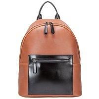 Smith & Canova Mens Smith & Canova Leather Backpack Backpack Brown (Tan)