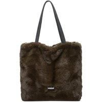 Faux Fur Shoulder / Tote Bag