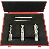 Halls HLLRAPK1000 Rotabroach™ HSS Raptor Cutter Kit, 5 Piece