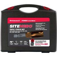 Rotabroach Site H3RO 9 Piece Full Sizes Tap Kit