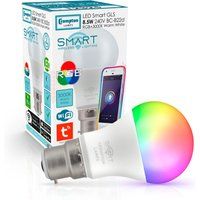Crompton GLS LED Light Bulb Smart Wifi B22 8.5W (60W Eqv) Warm White + RGB