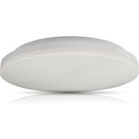 LED 2D Light Emergency / Microwave Sensor Fitting 18 Watt IP65 White Bulkhead