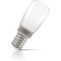 Crompton Fridge/Freezer LED Light Bulb E14 2.2W (25W Eqv) Warm White Opal Freezer Small Screw Kitchen Appliance