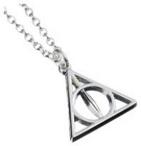Sterling Silver Deathly Hallows Necklace