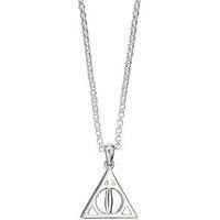 Sterling Silver Deathly Hallows Necklace