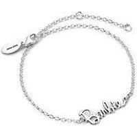 Barbie Sterling Silver Logo Bracelet