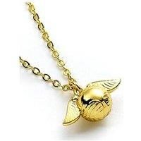 Harry Potter - Cute Charm Golden Snitch Necklace NEW
