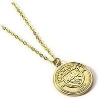 Manchester City Manchester City Football Club Gold Tone Crest Necklace
