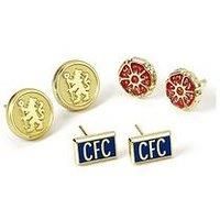 Chelsea FC Stud Earring Set