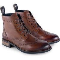 Ensign Leather Brogue Lace Up Boots