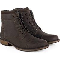 Antrim Leather Military Style Lace Up Boots