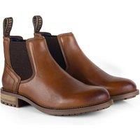Catesby Ryburn Premium Leather Mens Boots Lightweight Durable Dealer Boots For Men, Brown, UK 8