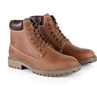 Bracken Premium Leather Lace Up Boots